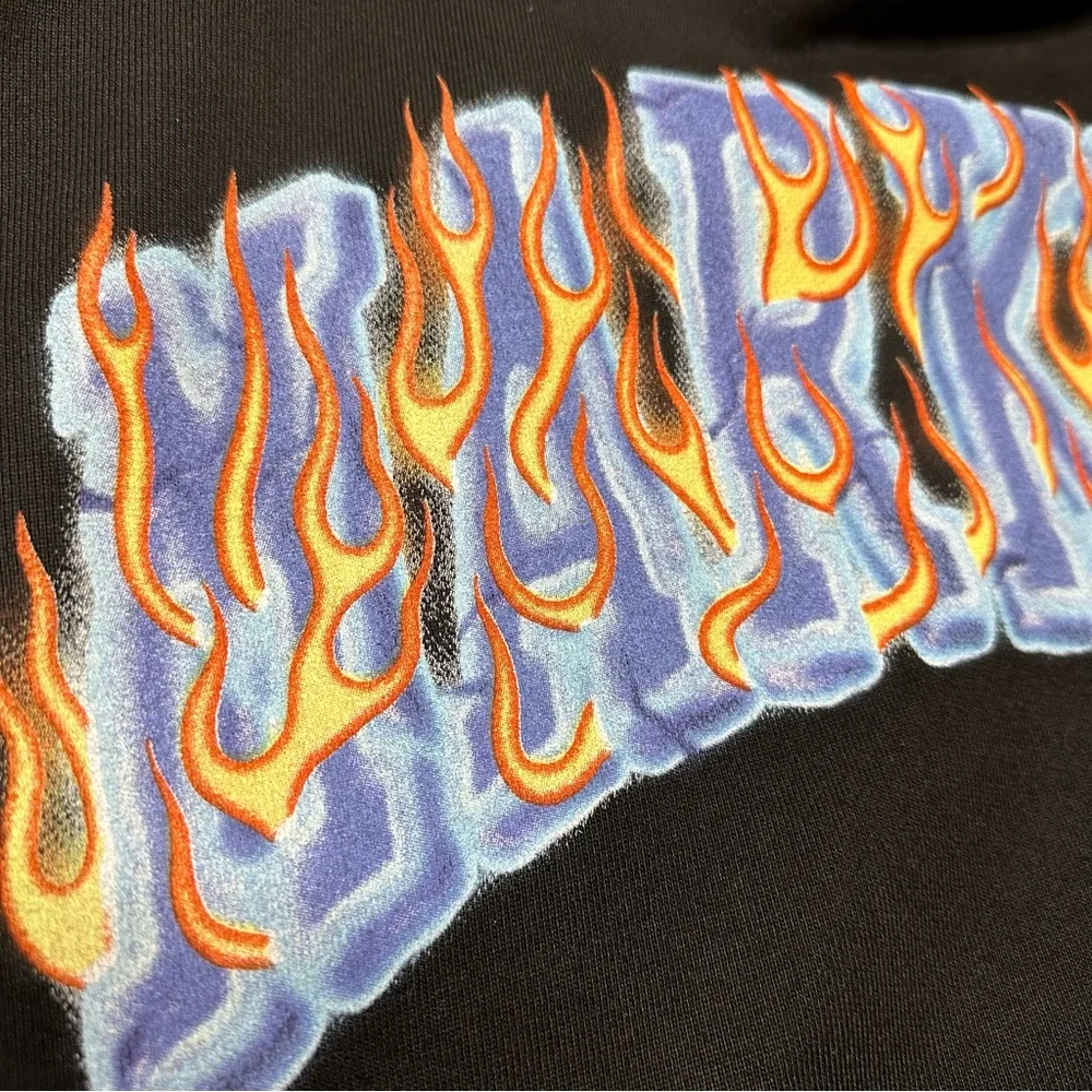 NWOT Market RARE Icy Hot Logo Hoodie Sweatshirt in Black Men’s M - Picture 7 of 10